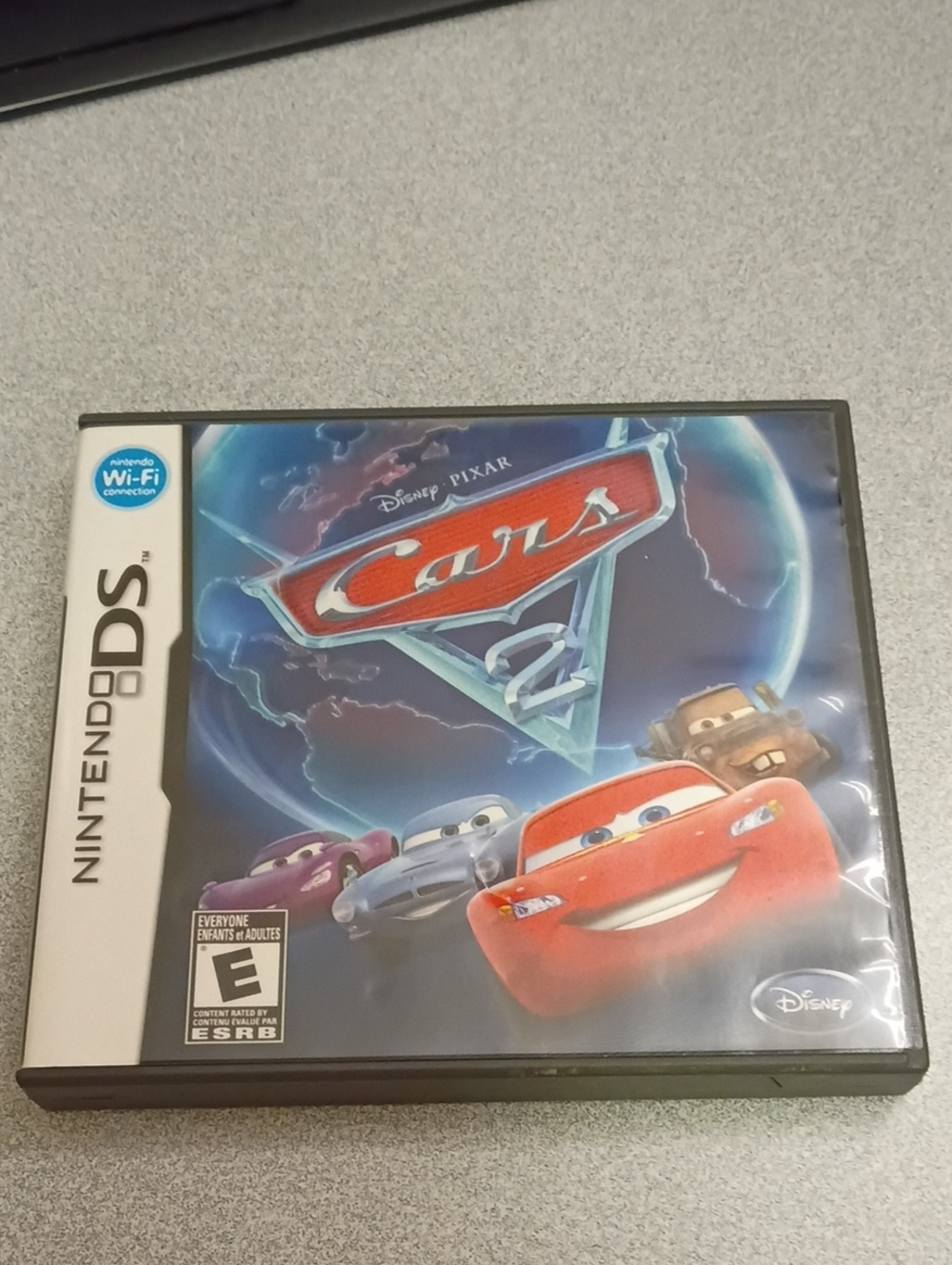 Pixar Cars 2 Game - Nintendo DS - CIB Complete With Posters